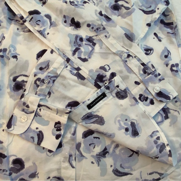 Club Monaco Men’s Slim Fit Long Sleeves Button Down Shirt Size XS - Picture 5 of 7